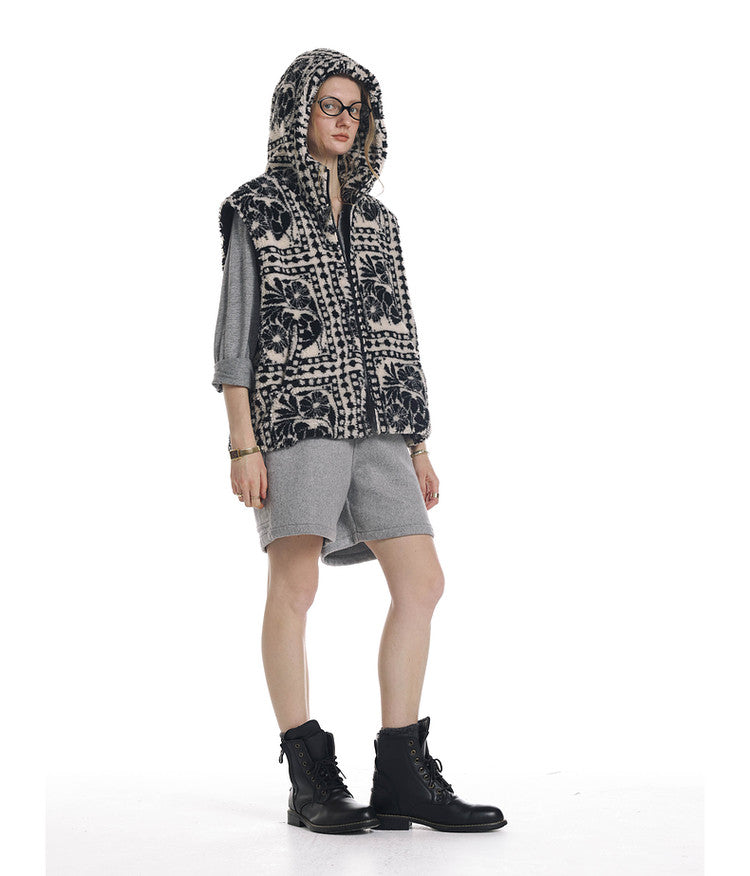Fleece Hooded Vest