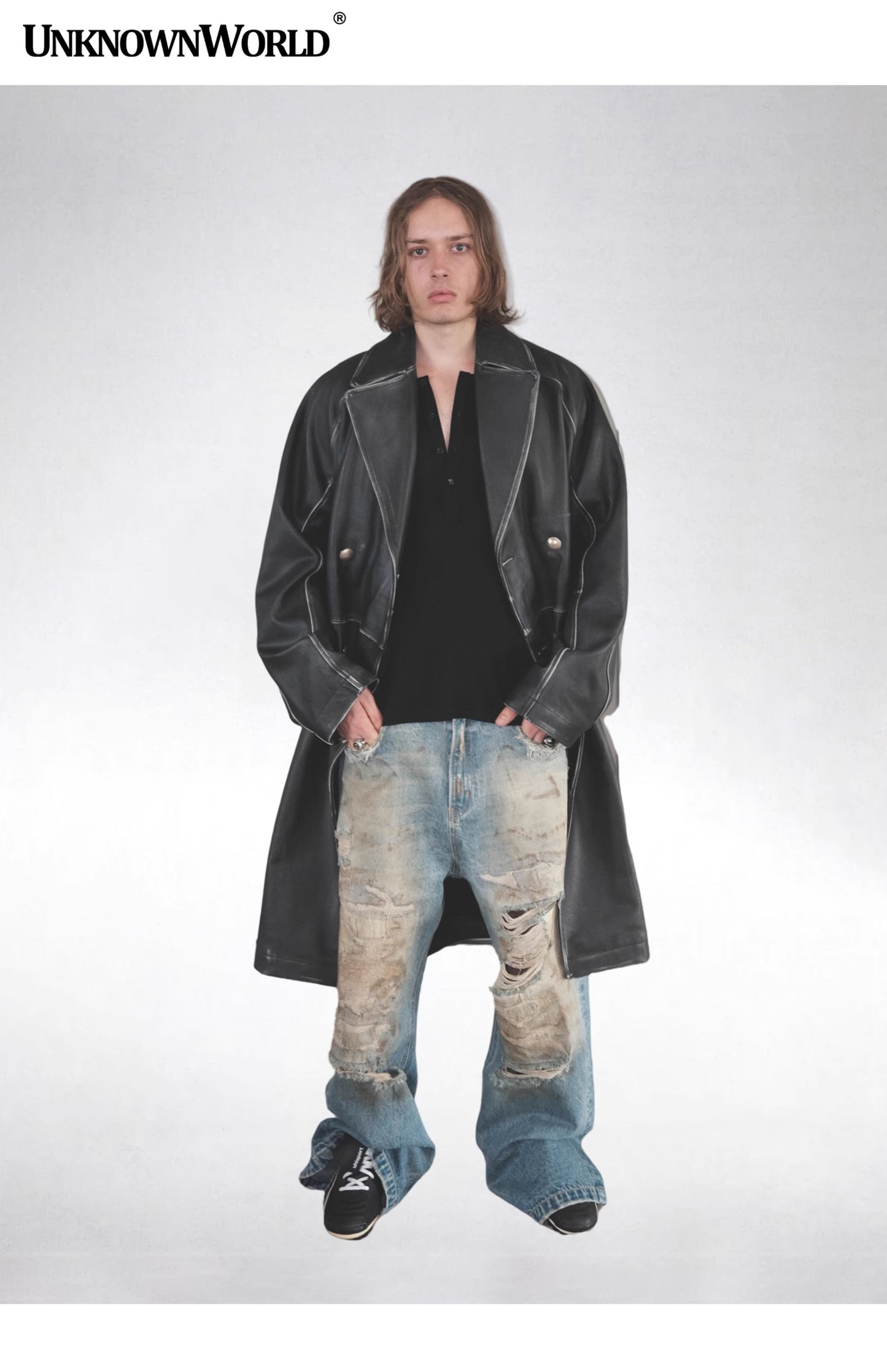 Destroy Mud Dyed Straight Jeans