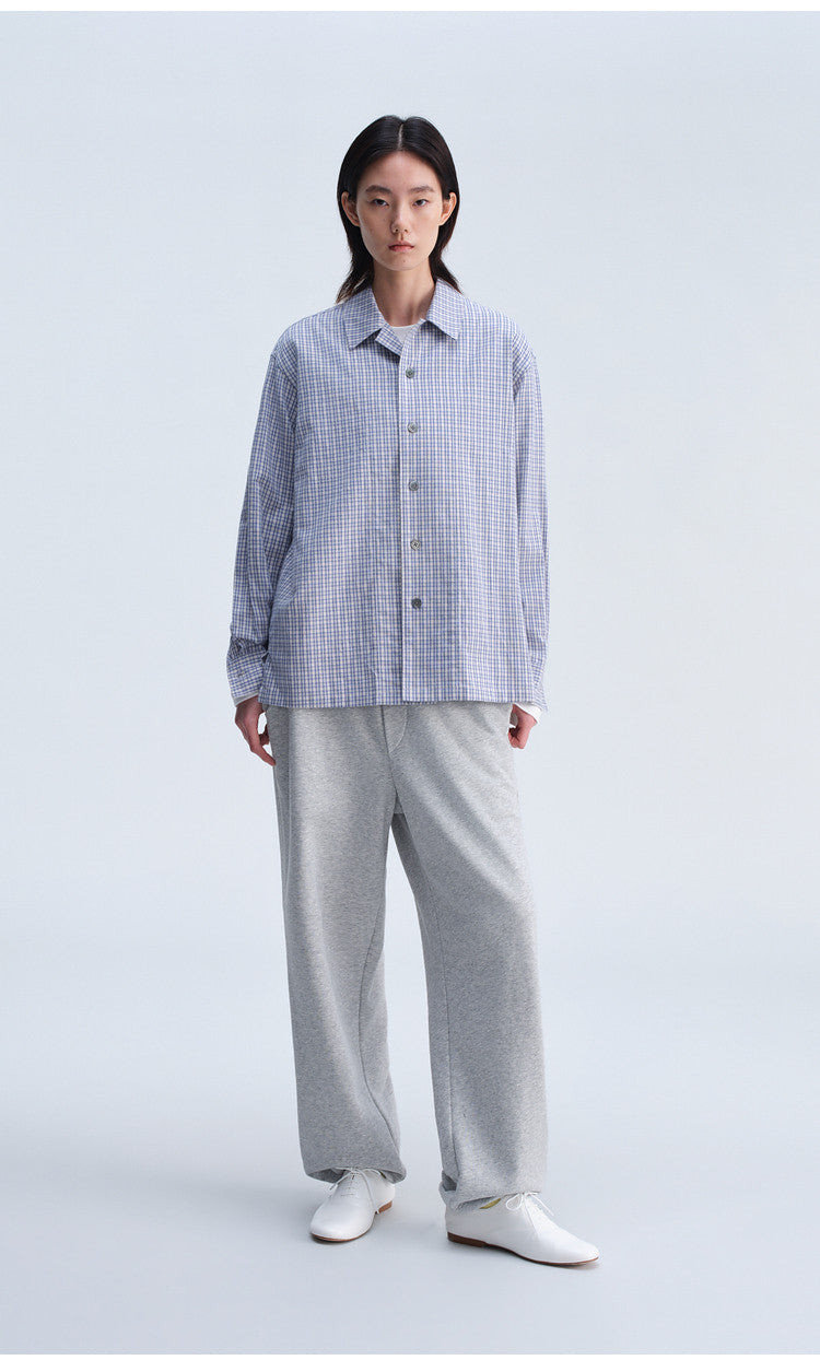 Casual Check Shirt with a Relaxed Fit