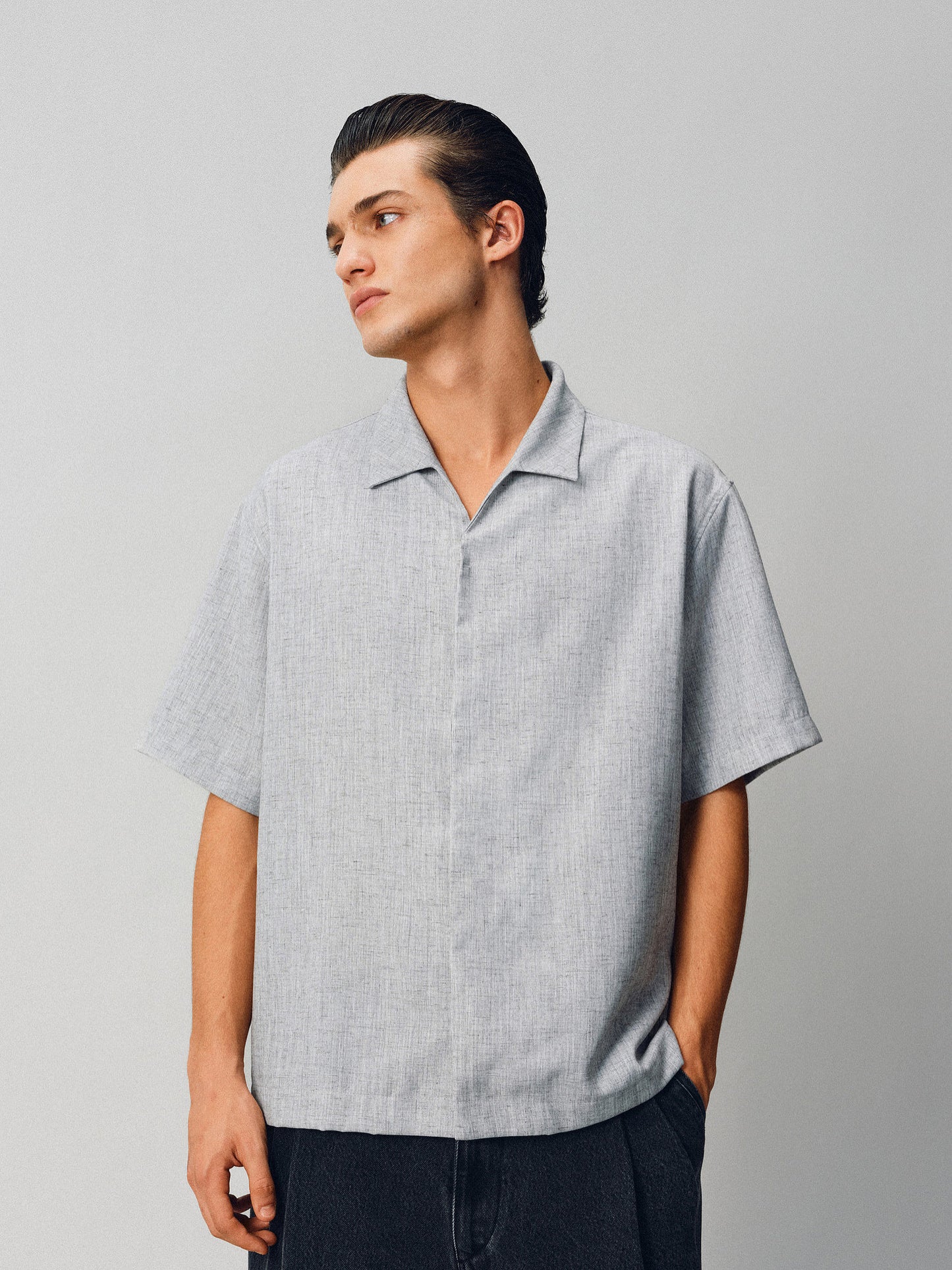 Small V-neck shirt