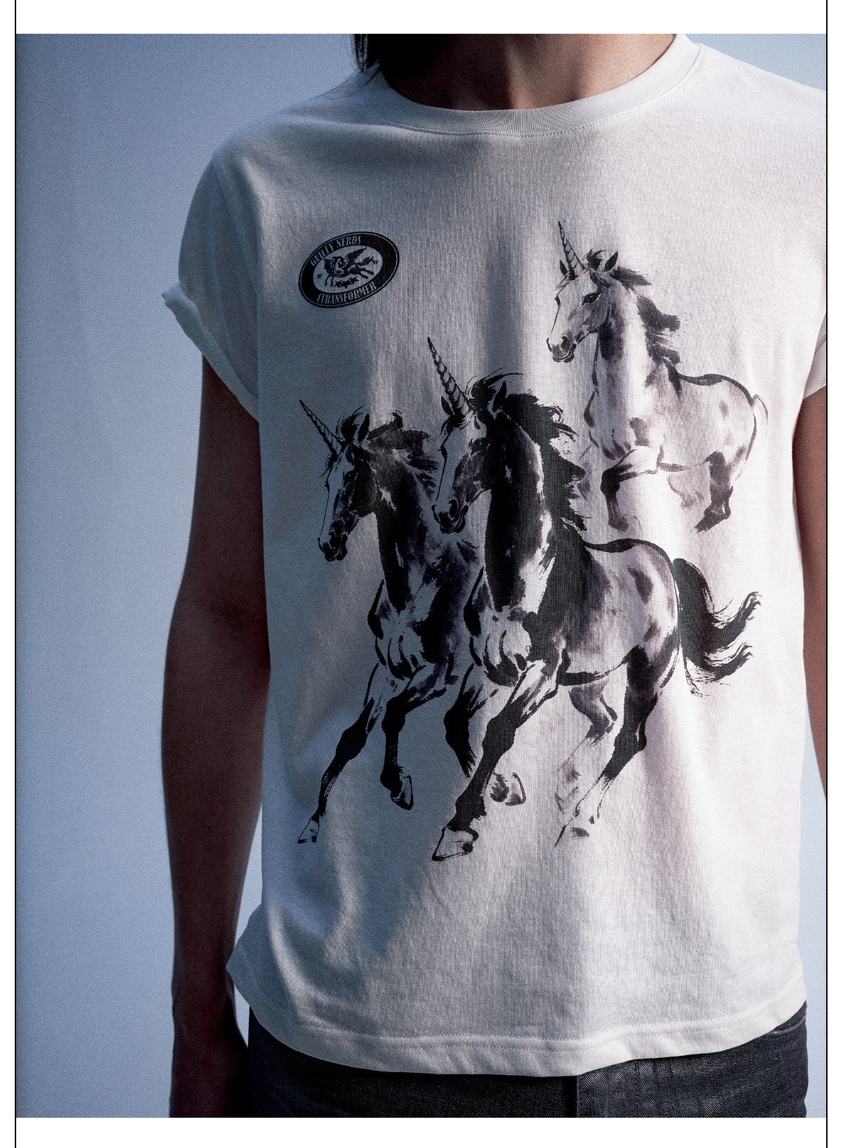 Printed Crew-Neck T-Shirt