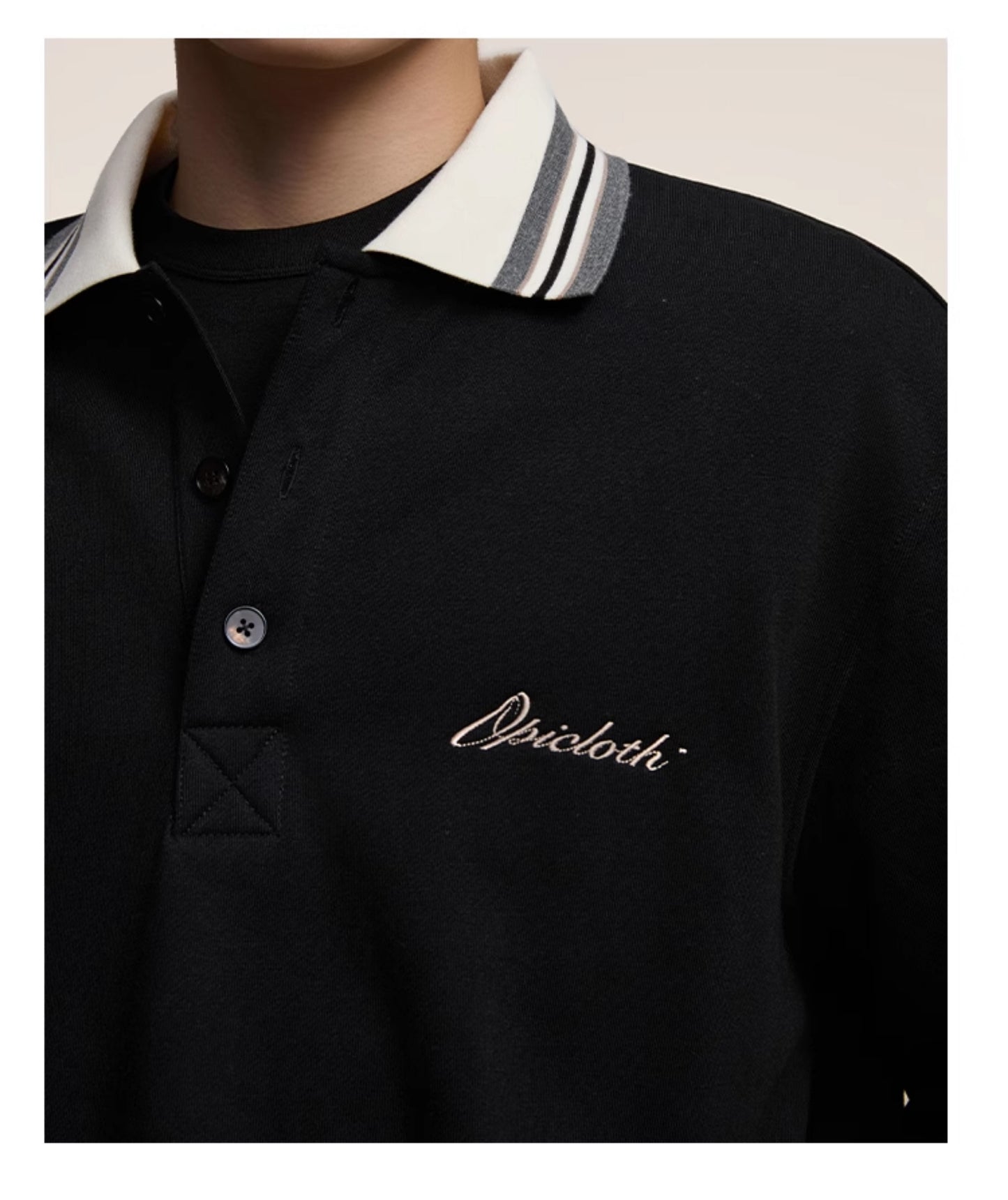 Contrast Retro Polo Shirts