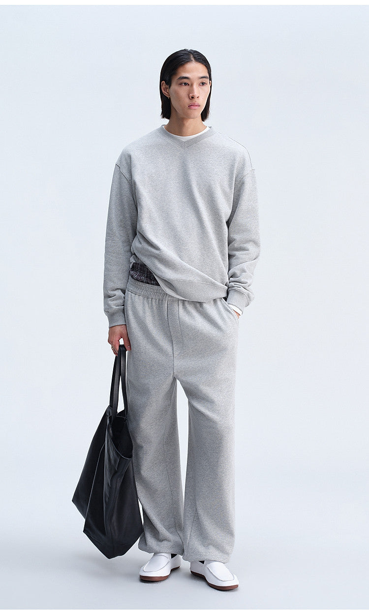 Two-Piece Basic Casual Sweatpants