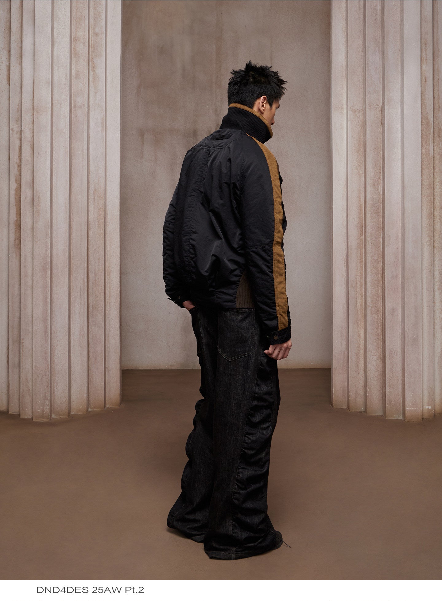Street Style Double-Breasted Jacket
