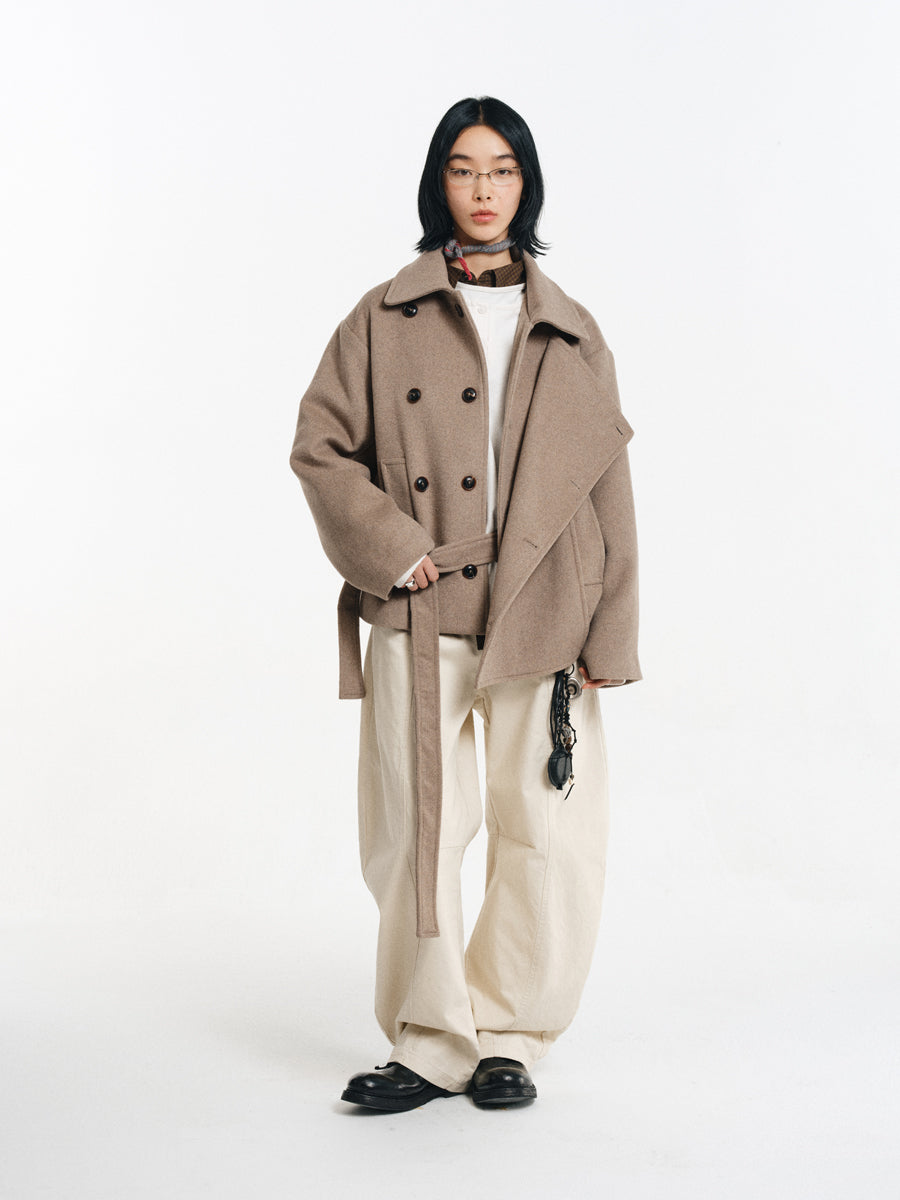 Sheep Wool Overcoat