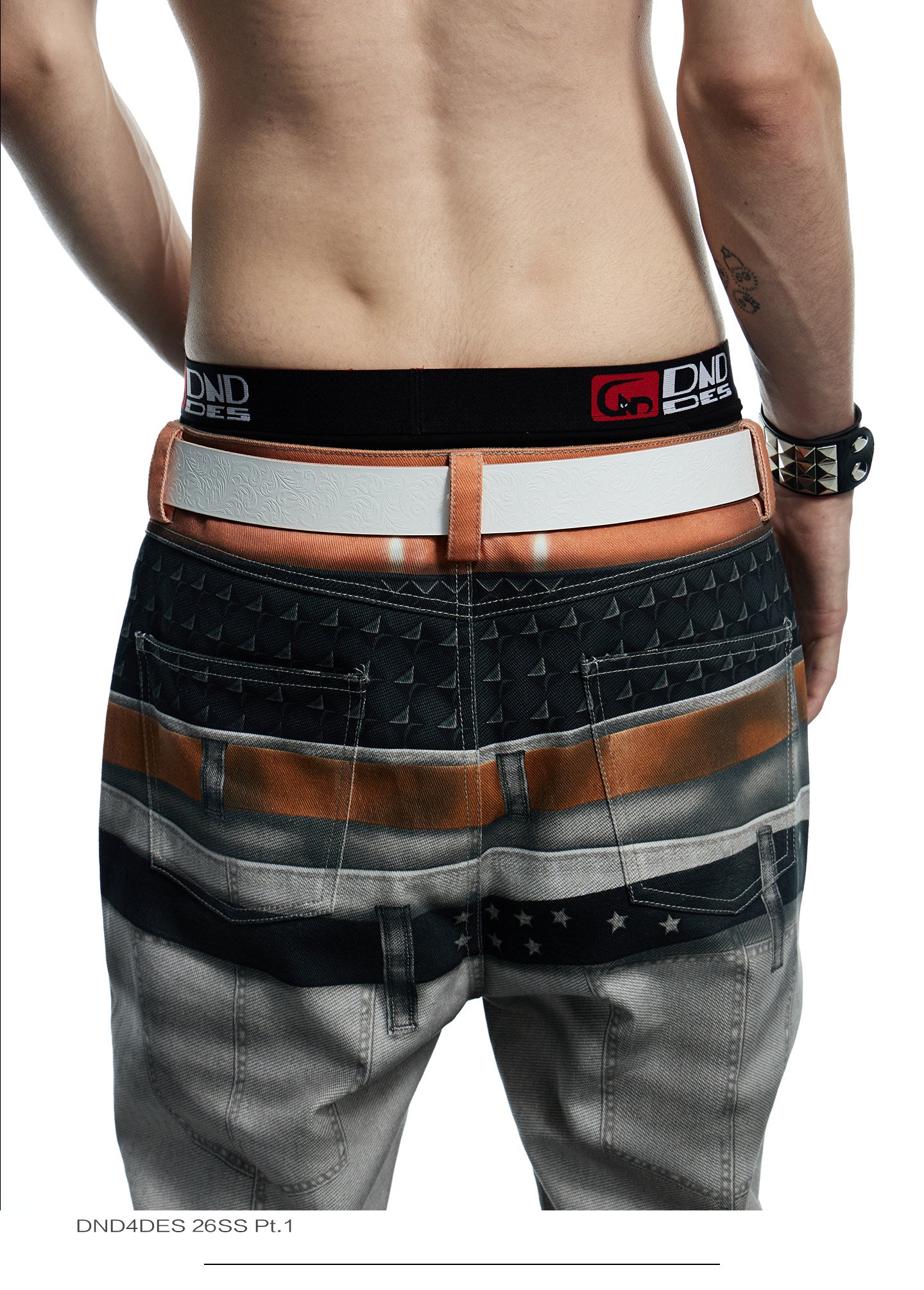 Belt with Engraved Buckle