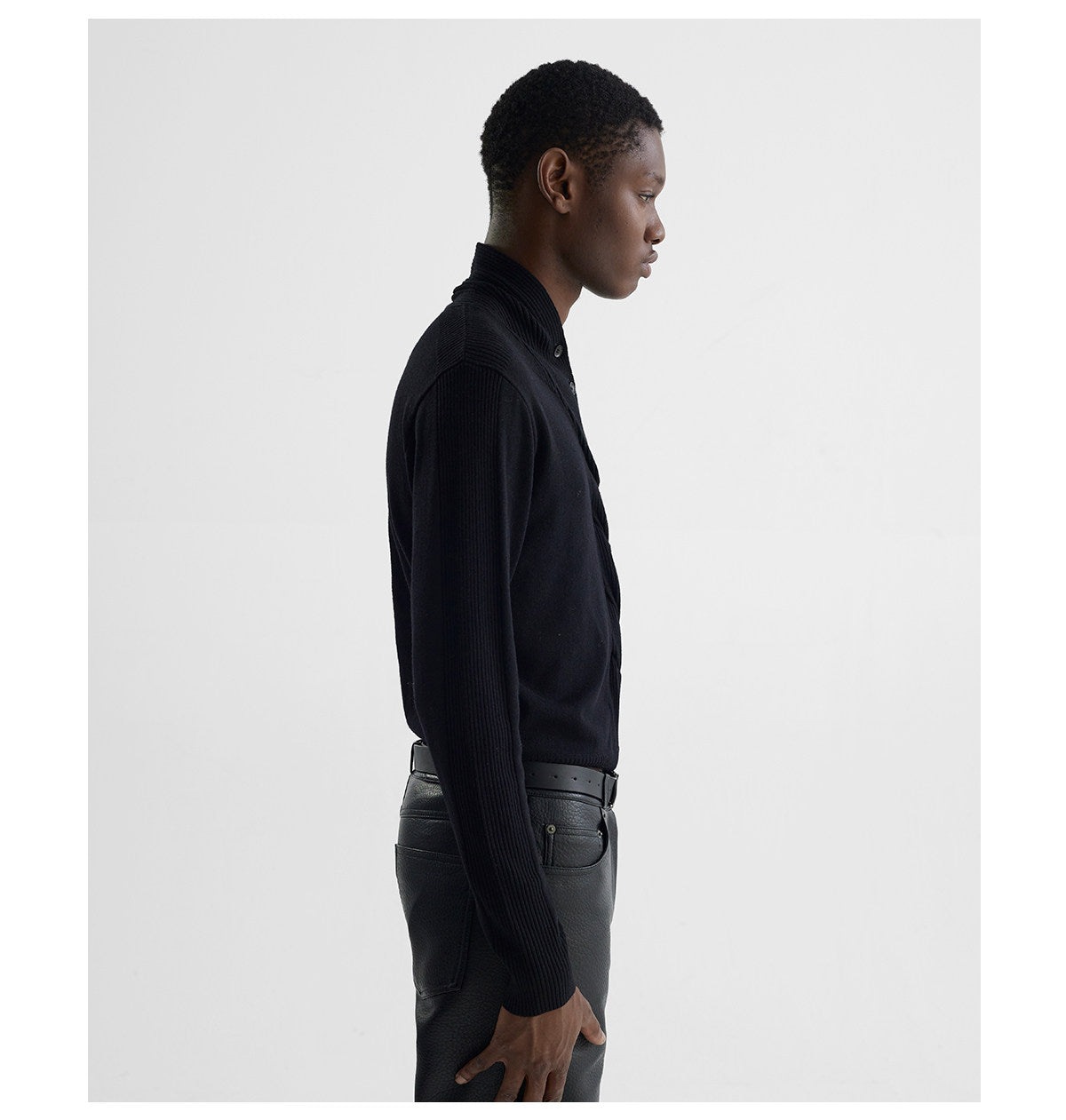 Basic V-neck Knit Sweater