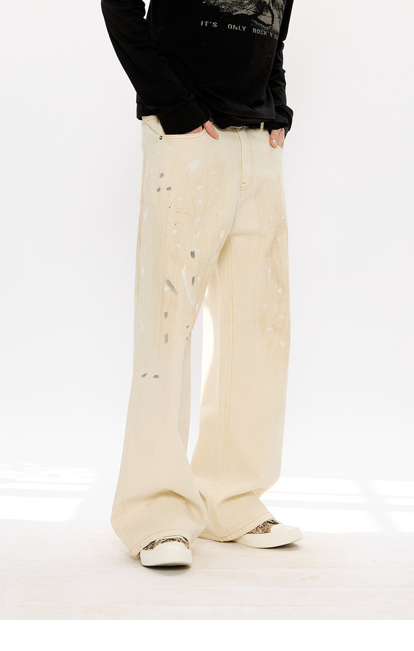 Loose-Fit Straight-Leg Jeans