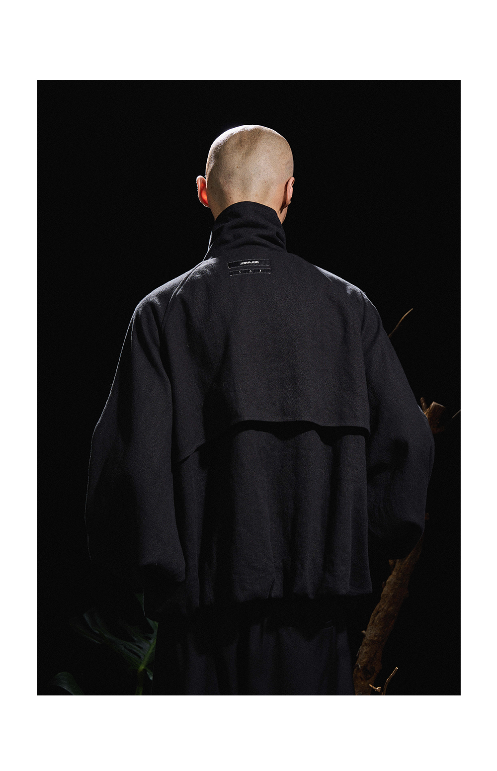 Scimitar Pleated Multi-pocket Jacket