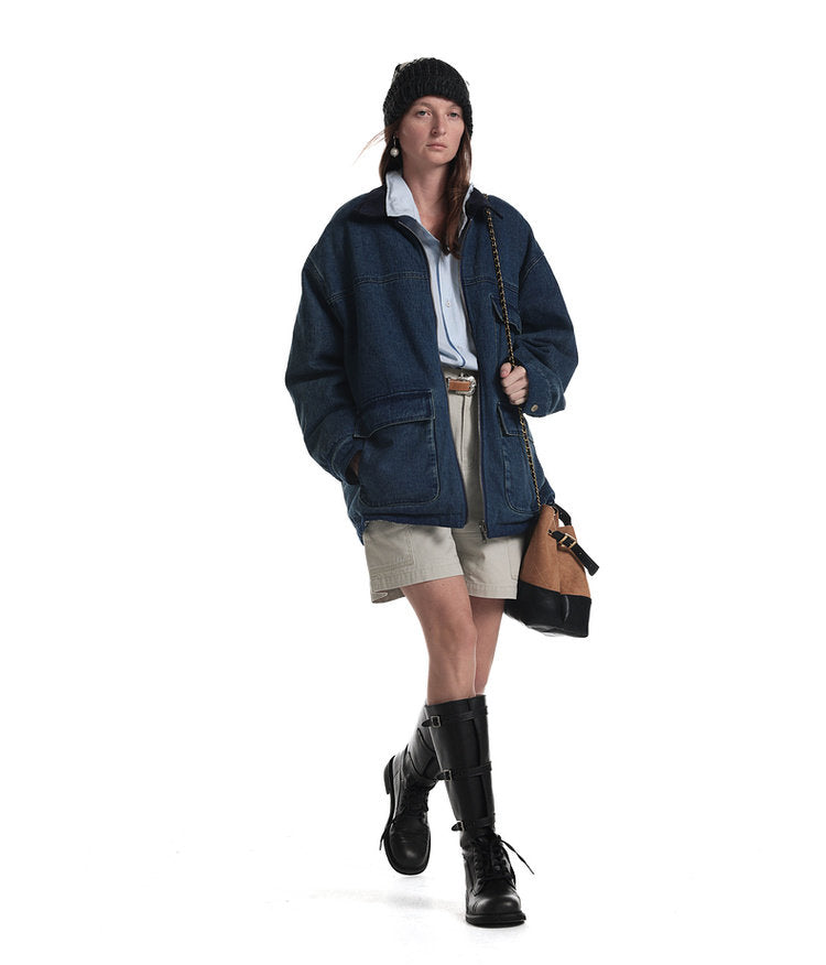 Reversible Workwear Heavyweight Denim Jacket