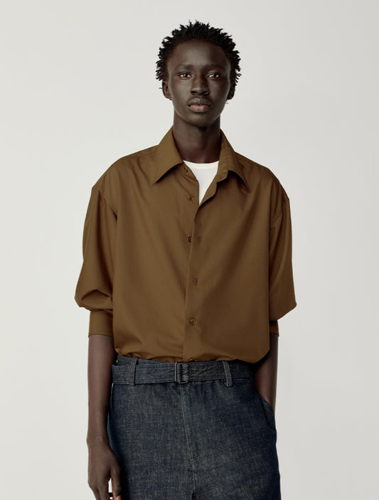 Simple Patch Pocket Shirt