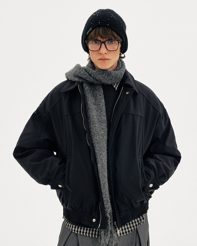 Deconstructed White Duck Down Jacket