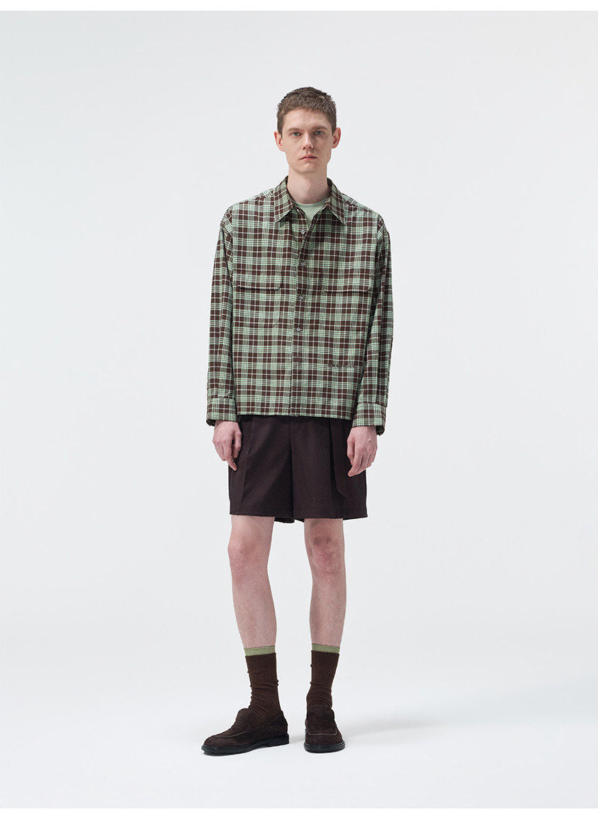 Casual Shirt with Large Patch Pockets