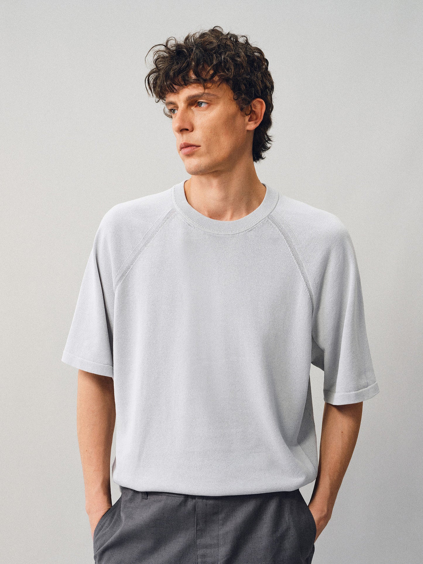 Washi-Blend Raglan T-Shirt