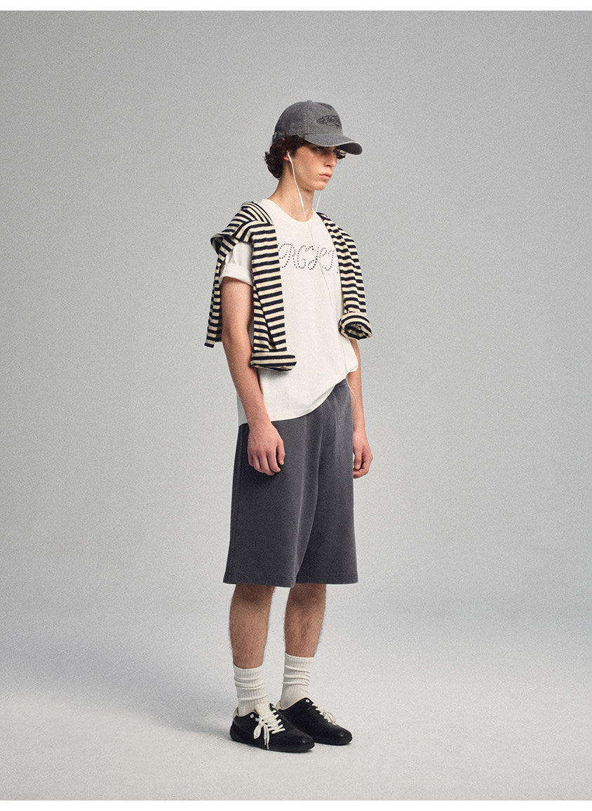 Narrow Round-Neck Standard T-Shirt
