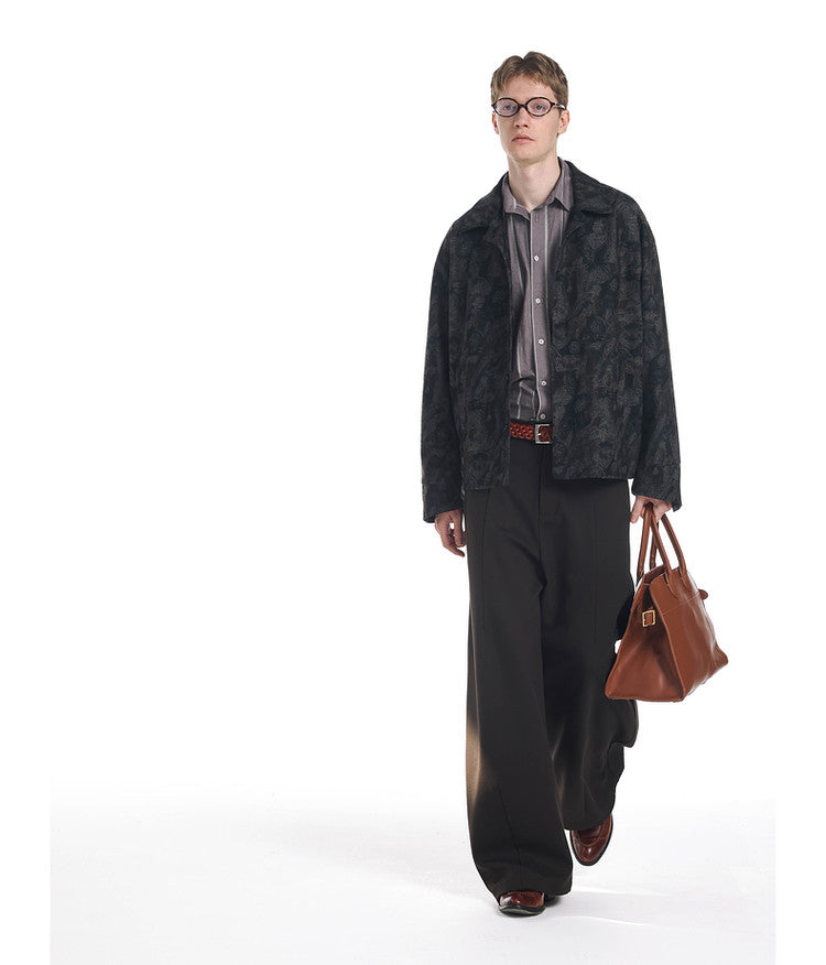 Dark Pattern Paisley Jacket