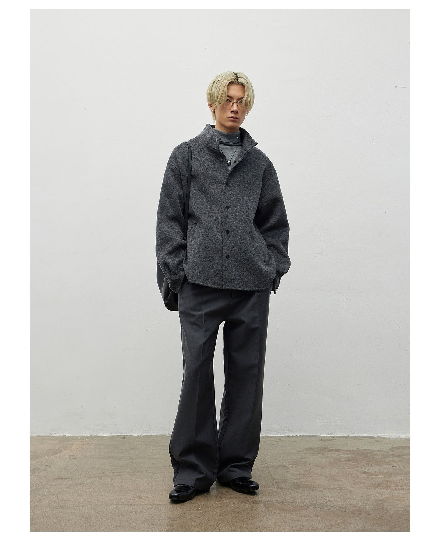 Draping for Leg-Lengthening Effect Casual Pants