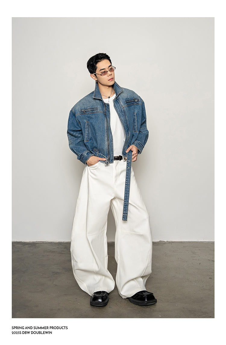 Retro-Wash Denim Jacket