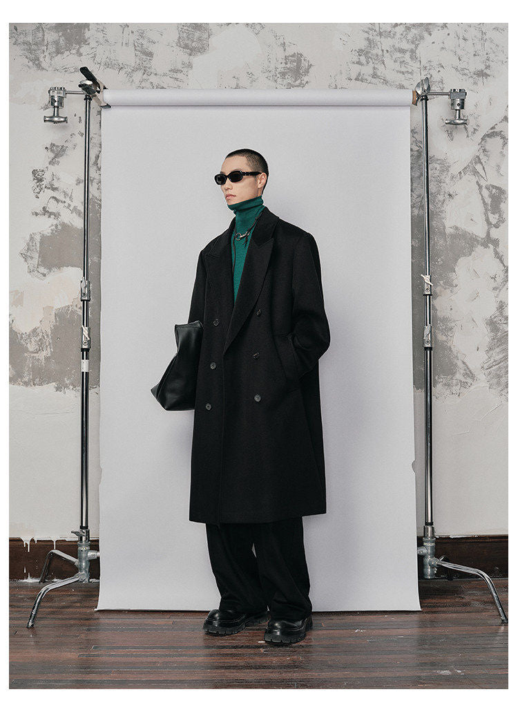 Double-breasted Wool Coat