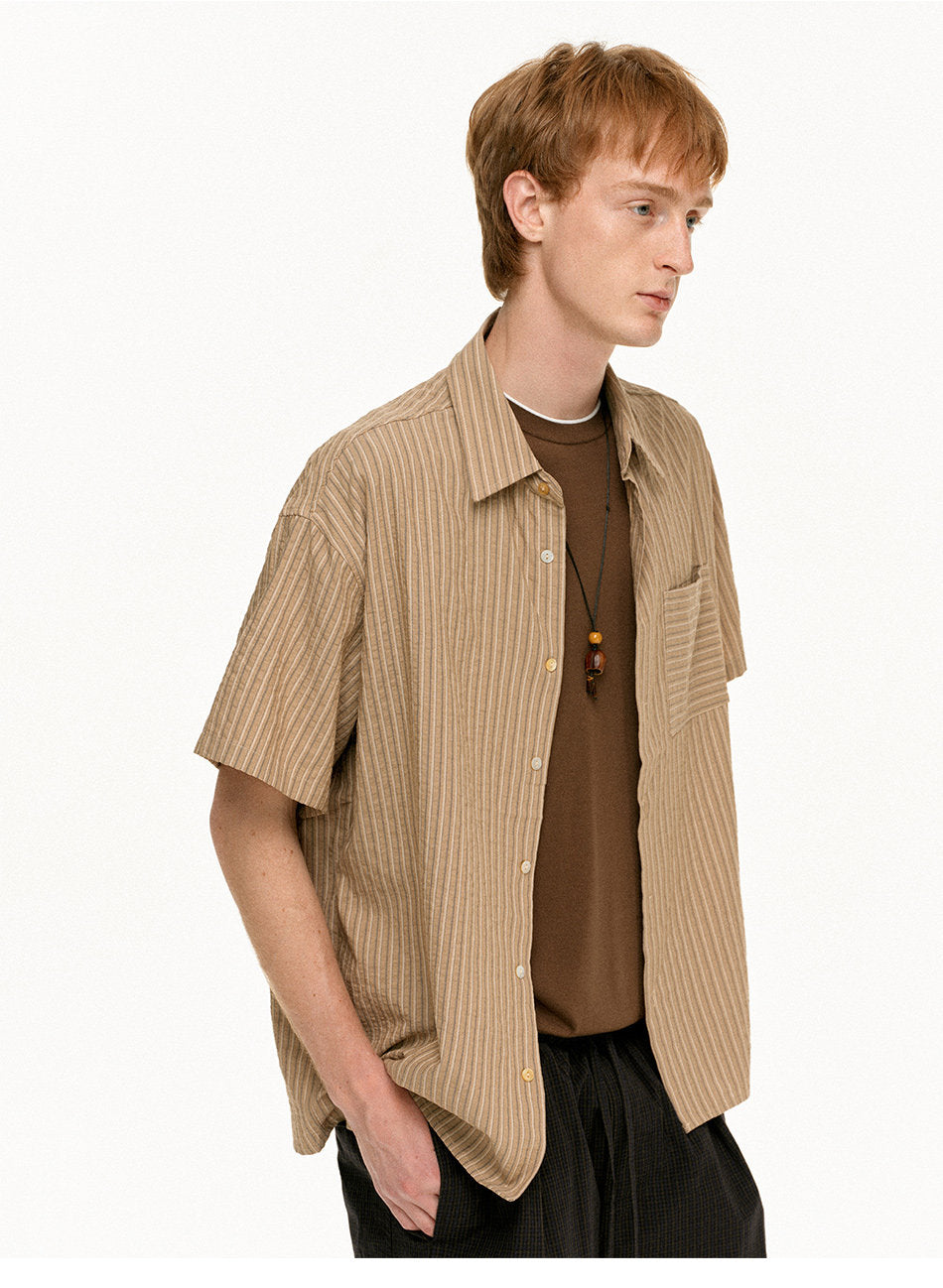 Unisex Vintage Striped Shirt