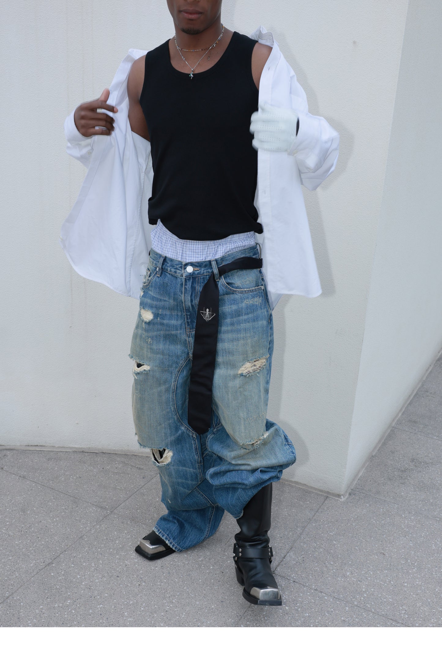 Baggy Straight Loose Jeans