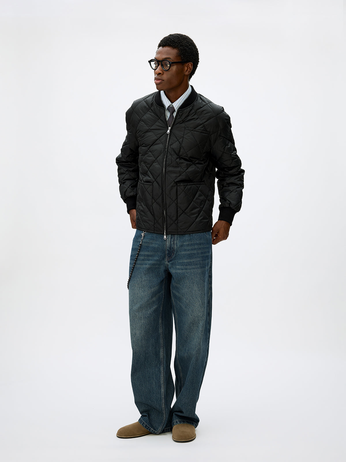 Water-repellent Quilted Jacket