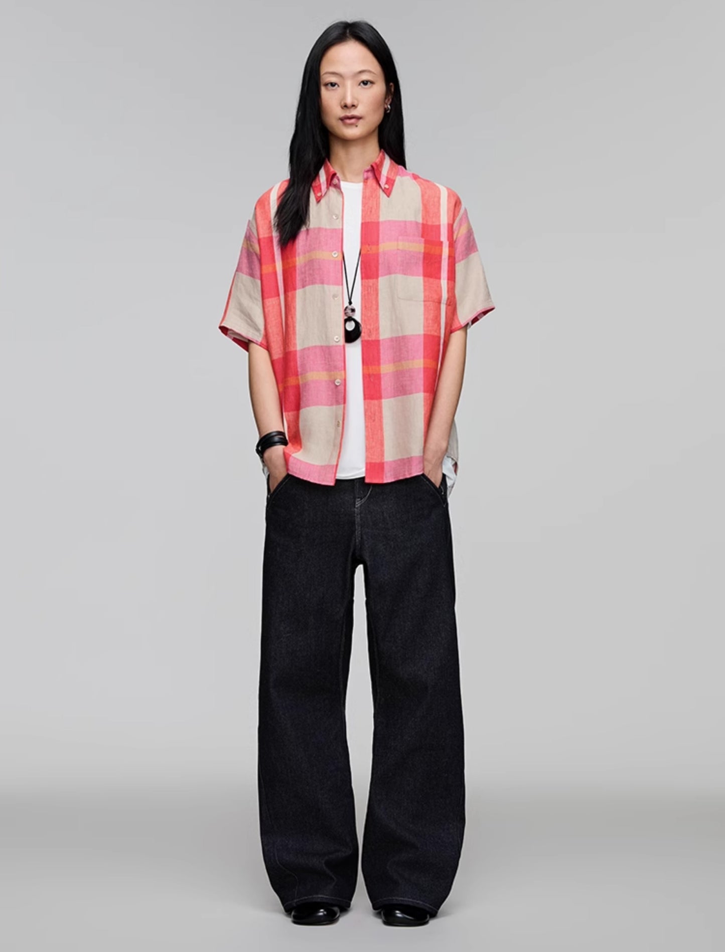 Casual Patch Pocket Shirt