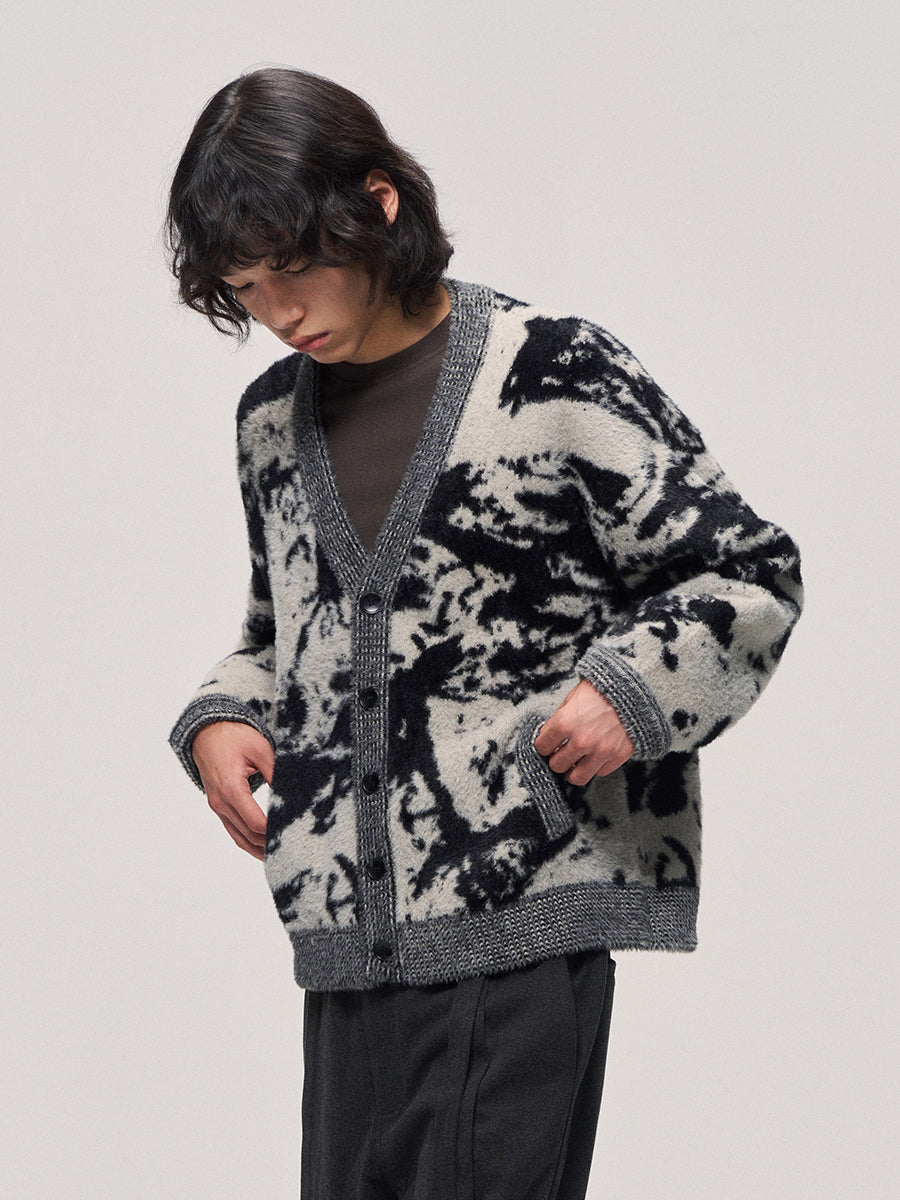 Faux Mink Fur Thick Cardigan