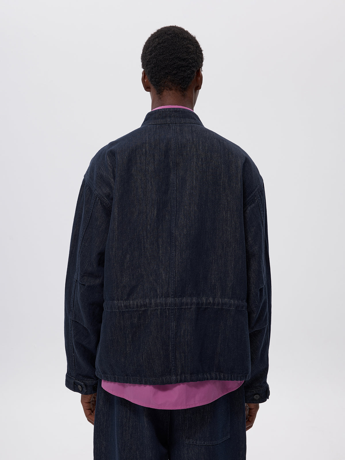 Paper Yarn Blend Denim Jacket