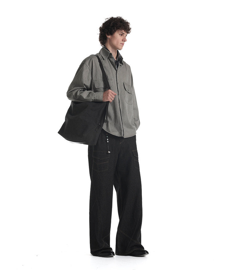 Oversized All-Purpose Pocket Shirt