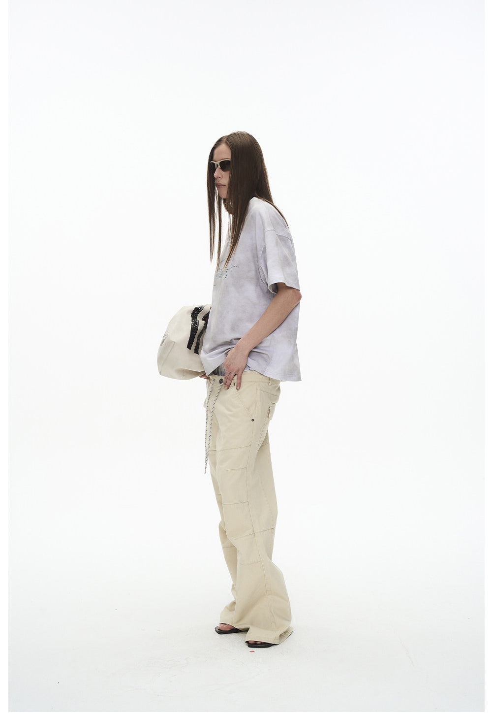 Microfleece Loose-Fit Casual Pants