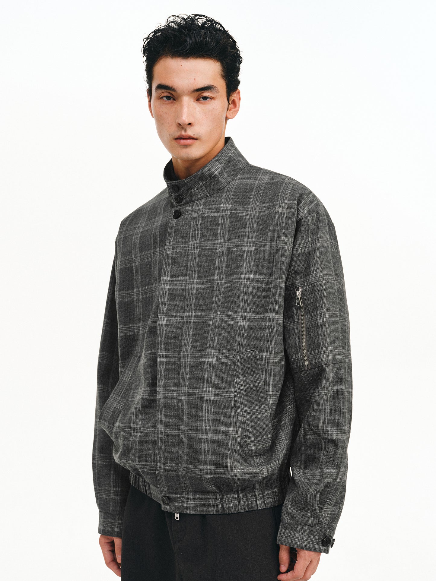Wool Harrington Jacket