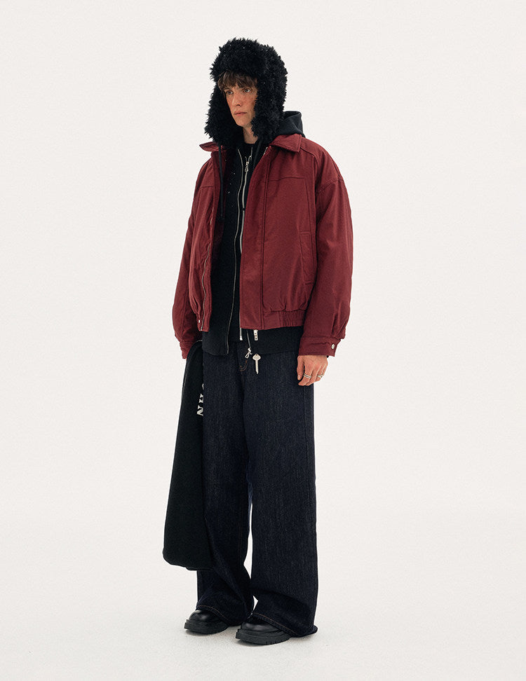 Deconstructed White Duck Down Jacket