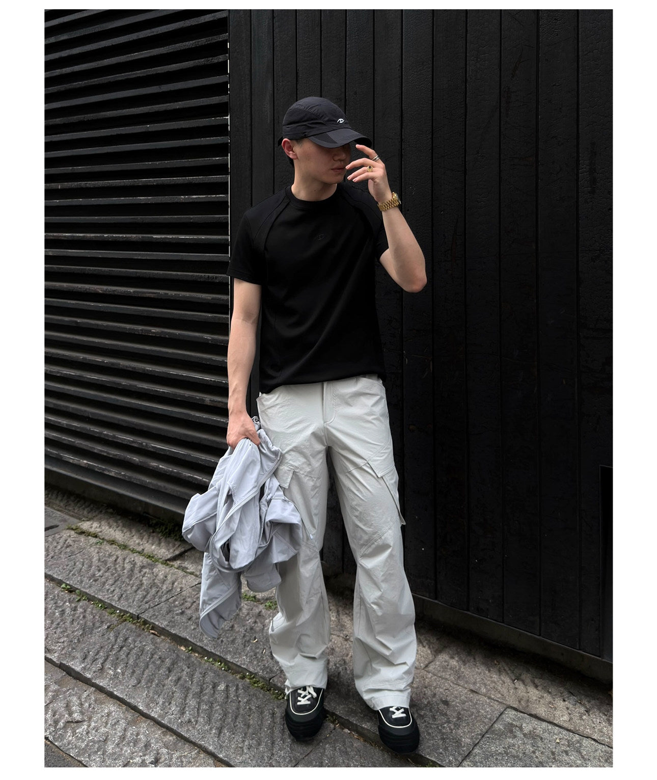 UV-Protective 3D-Cut Casual Pants