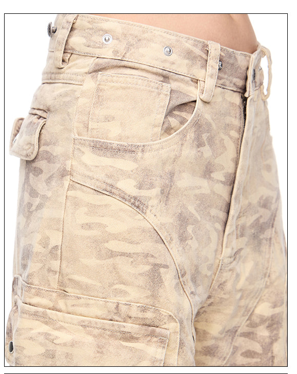 Detachable multi-pocket overalls