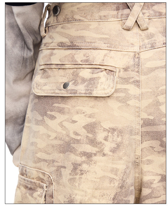 Detachable multi-pocket overalls