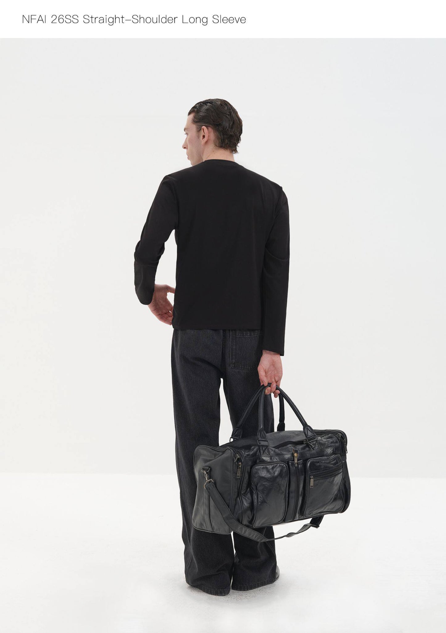 Straight-Shoulder T-Shirt