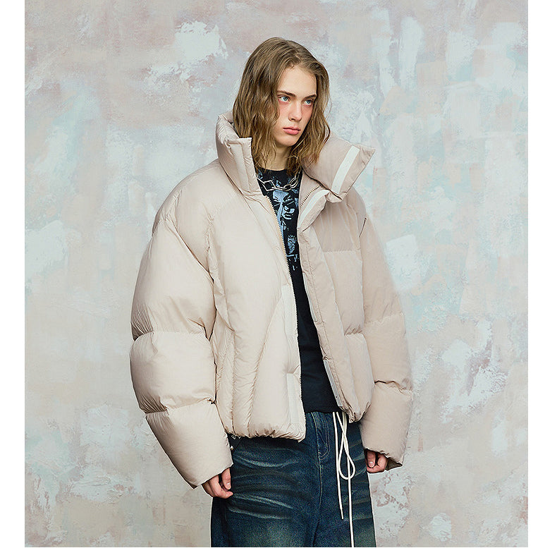 High Collar Down Jacket