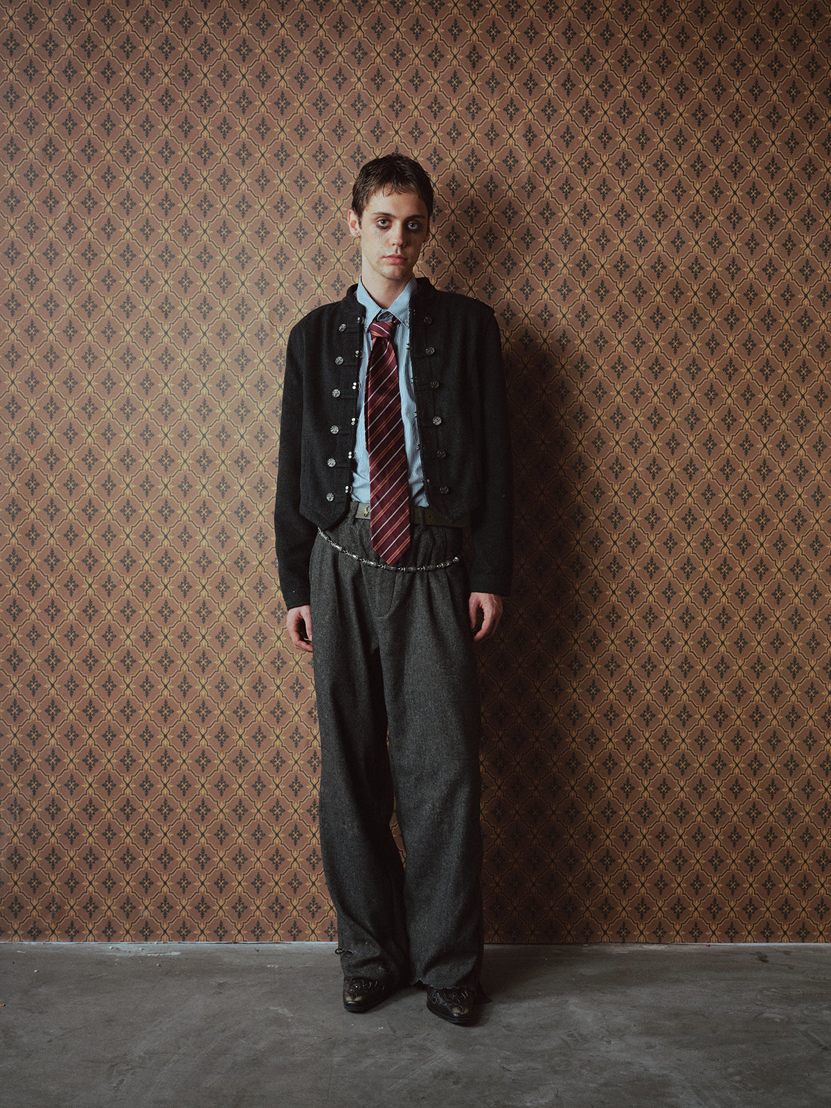 Napoleon Breasted Cropped Jacket