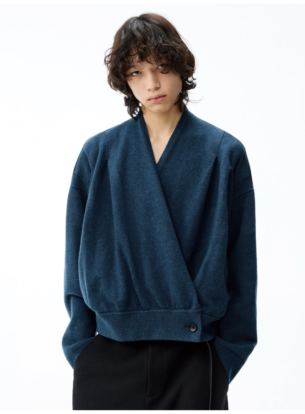 Crossover Knit Cardigan