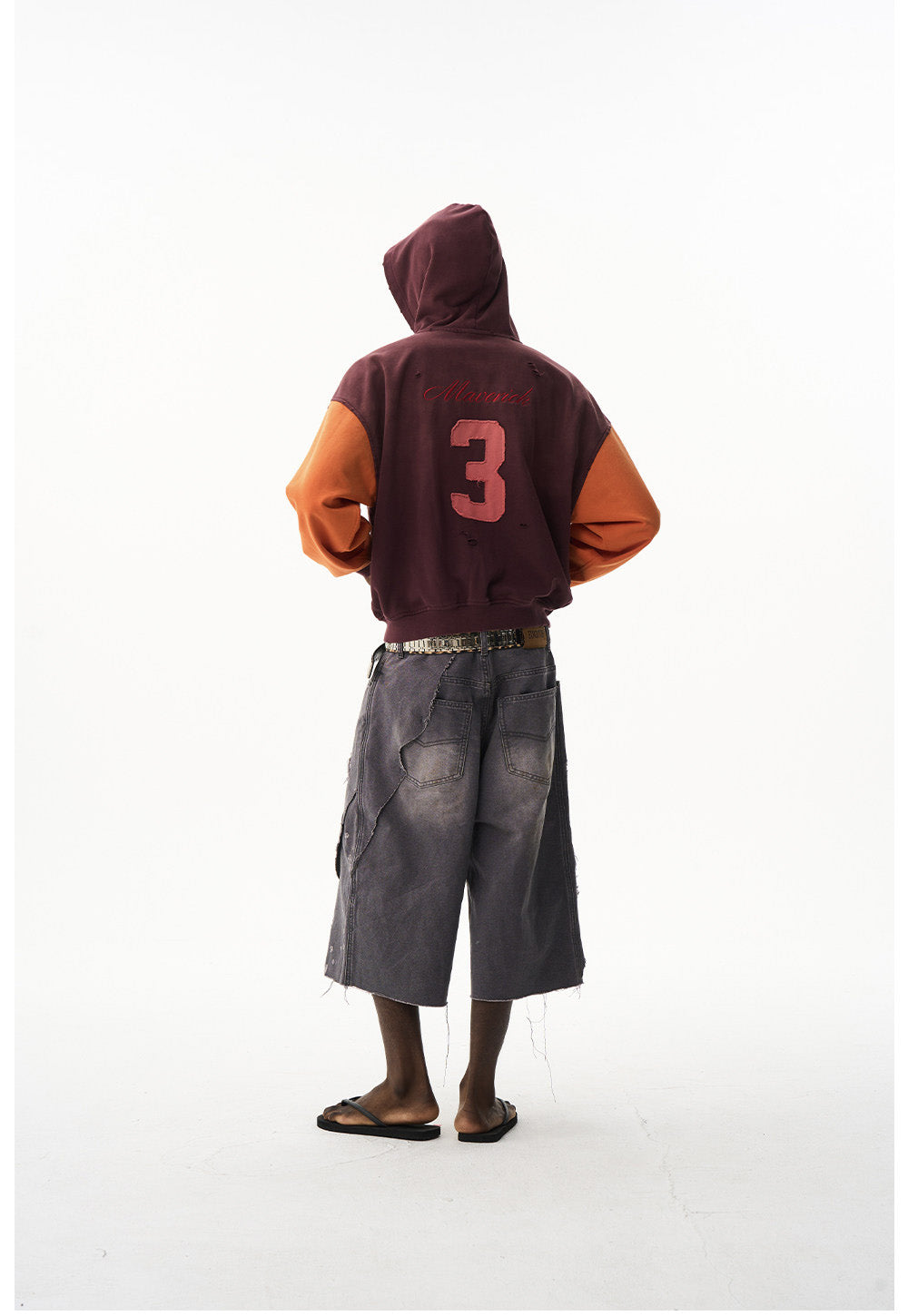 Wash-processed Loose-fit Casual Sweatshirt