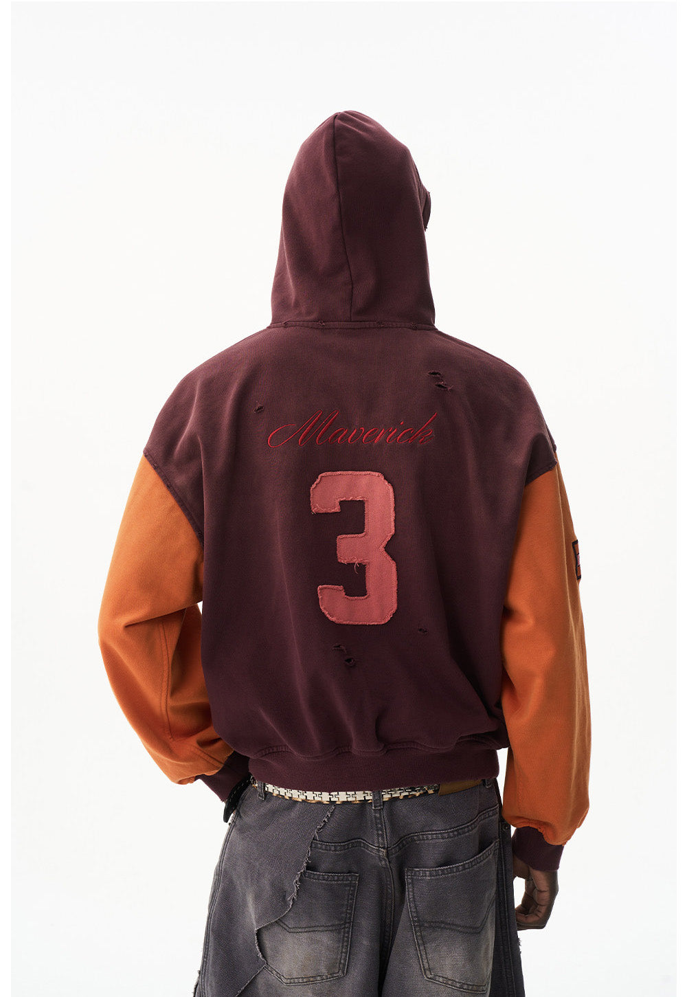 Wash-processed Loose-fit Casual Sweatshirt