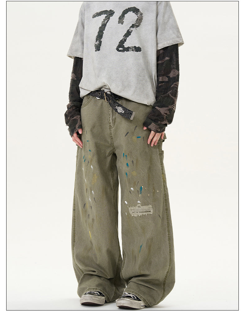 Splash Ink Casual Pants