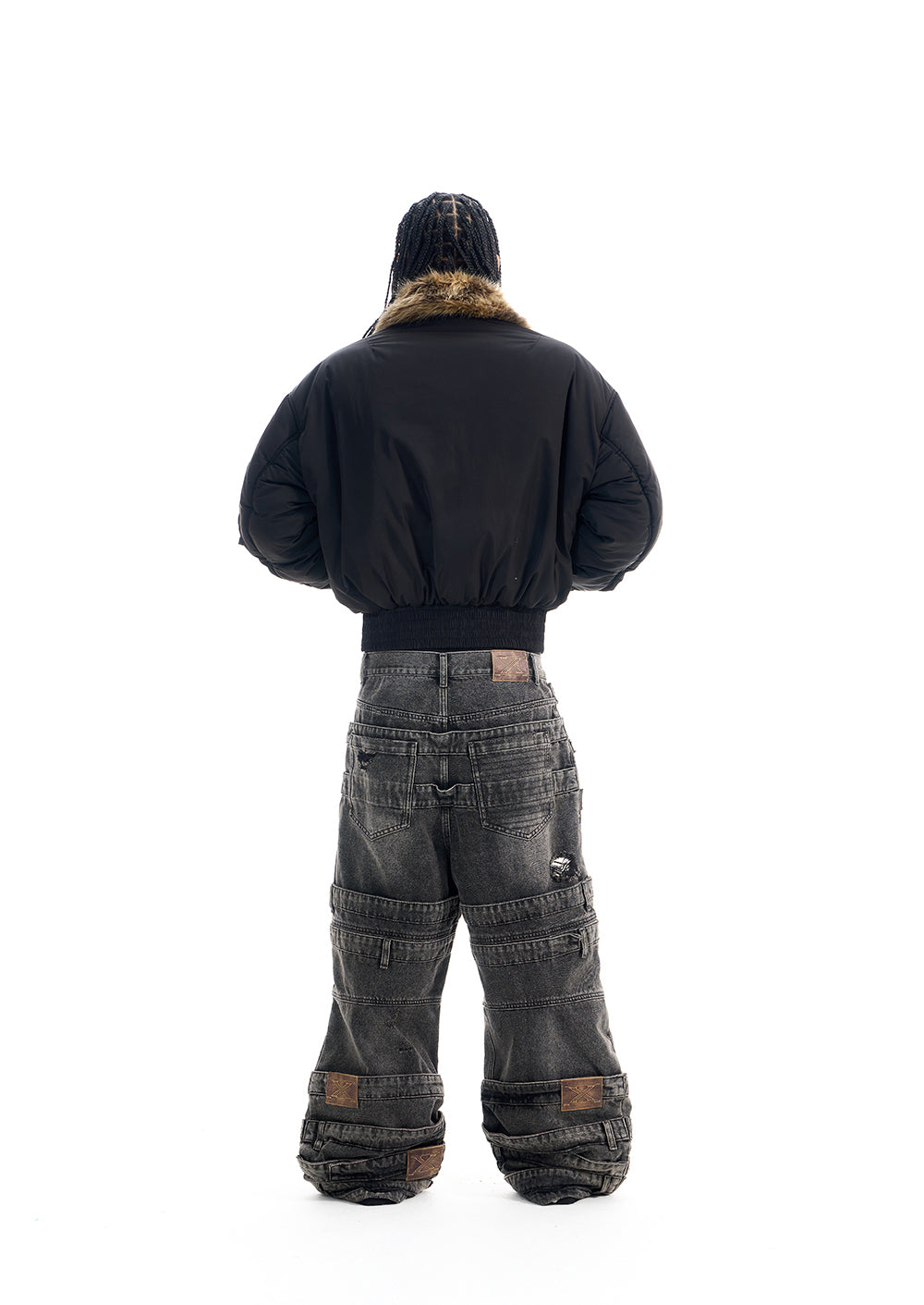 Reversible Camouflage Bomber Jacket