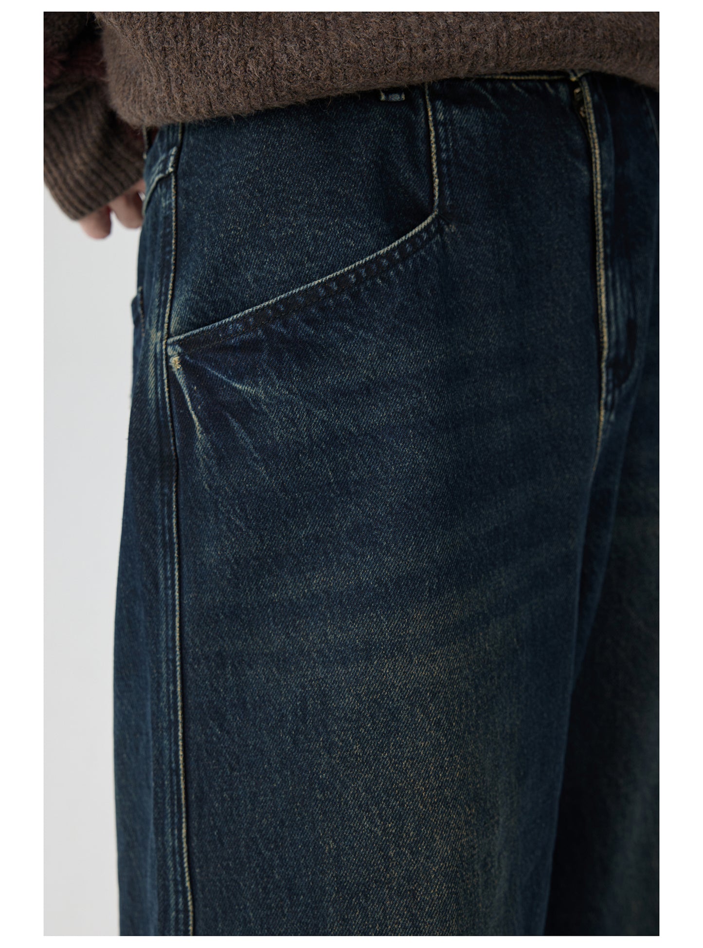 Nano Wash Raw Edge Jeans