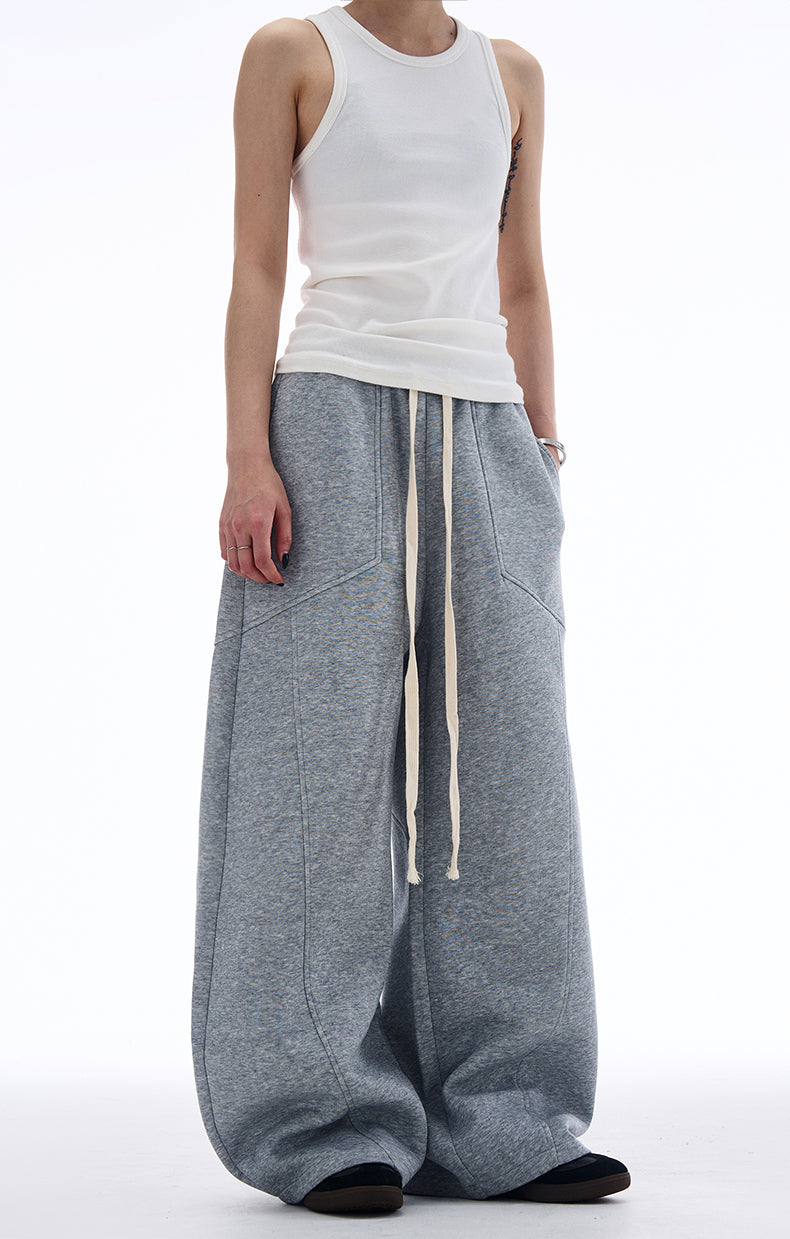 Wide leg loose sweatpants