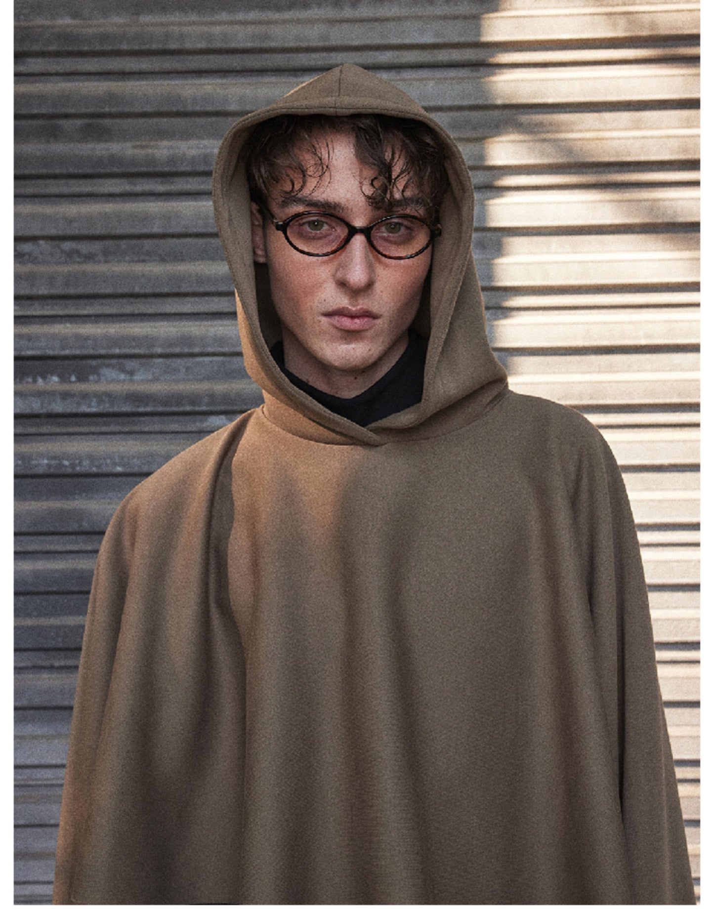 Original Globe Hooded Scarf