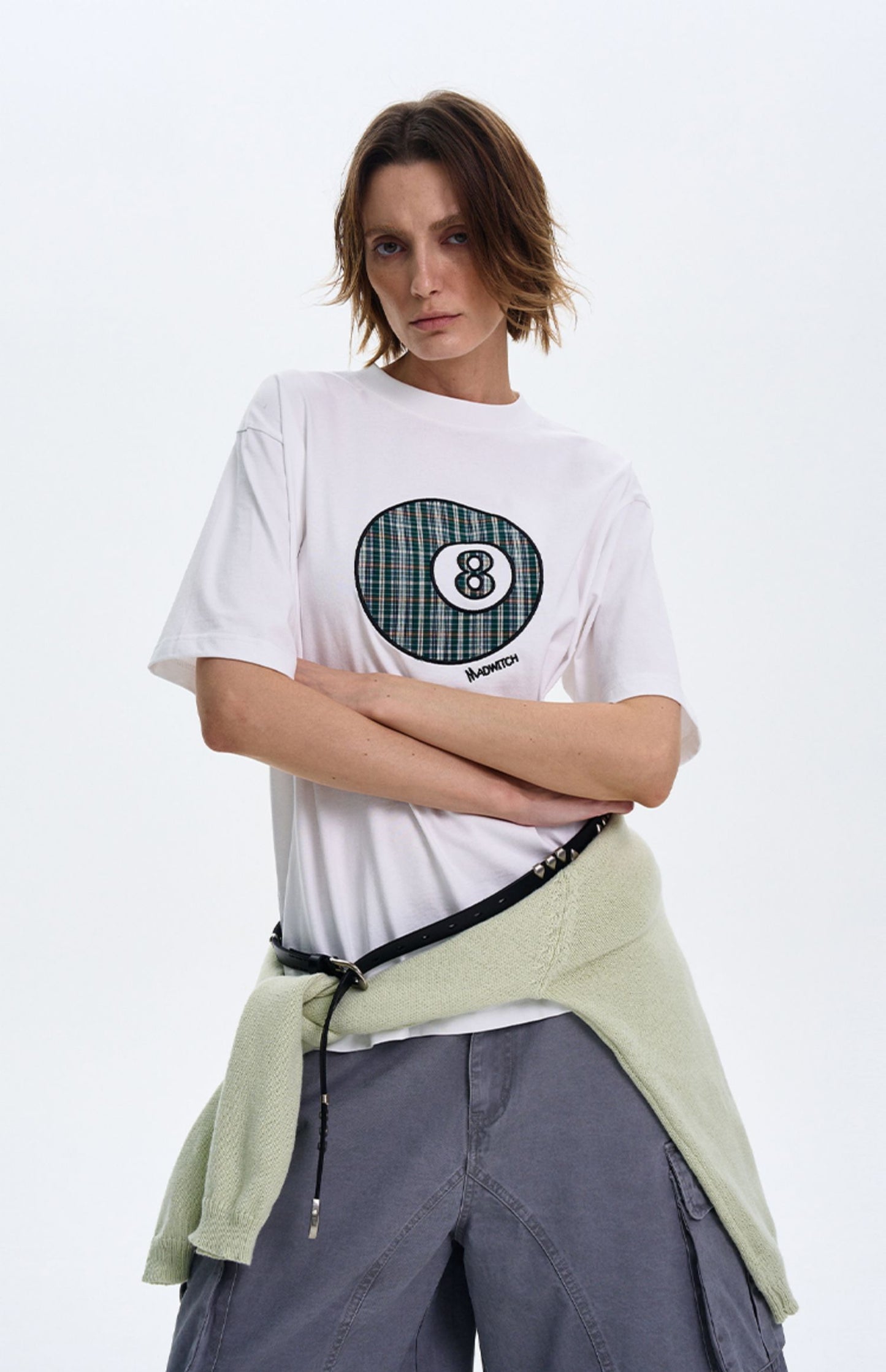 Embroidery Print T-Shirt