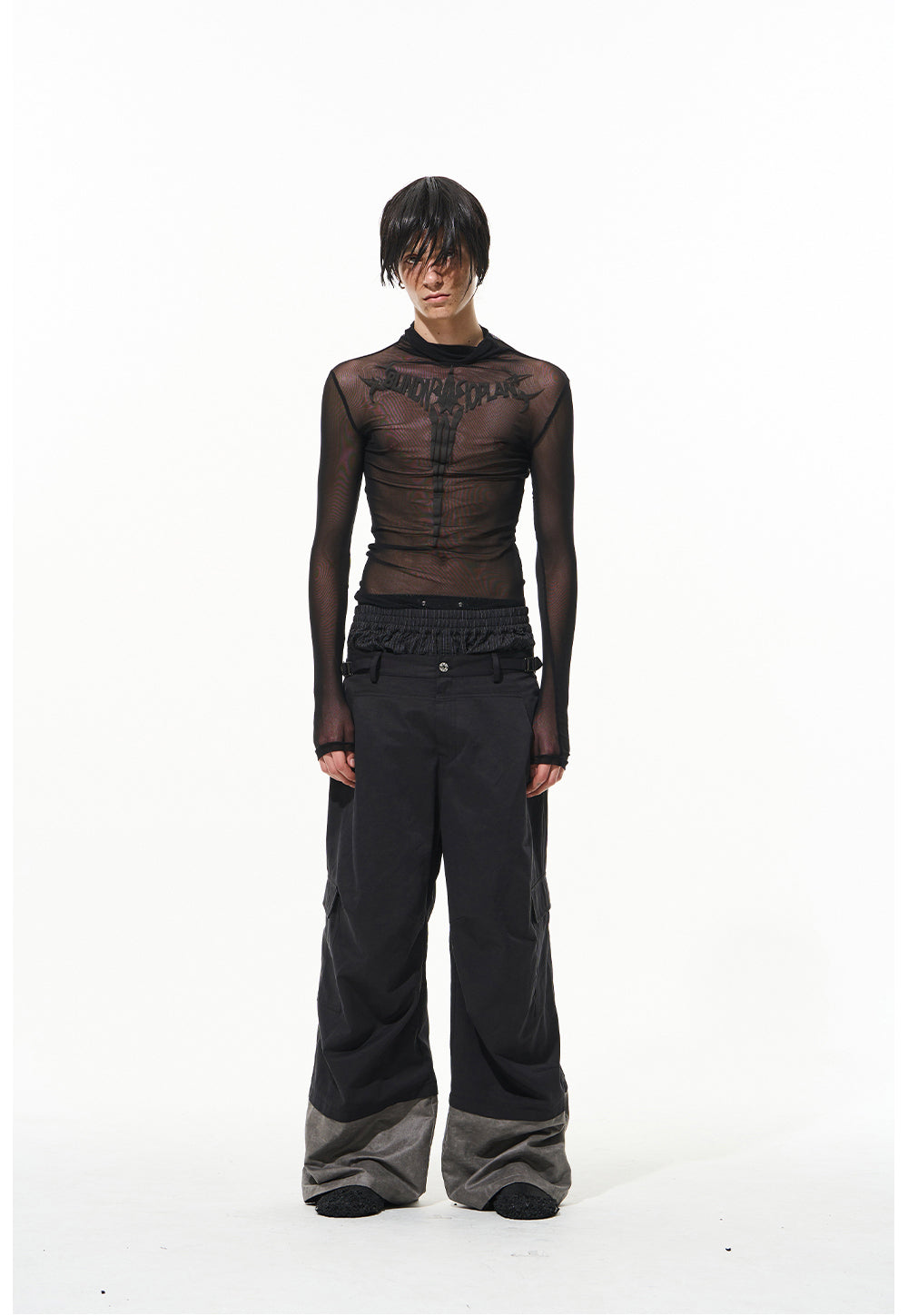 Three-layer workwear casual pants