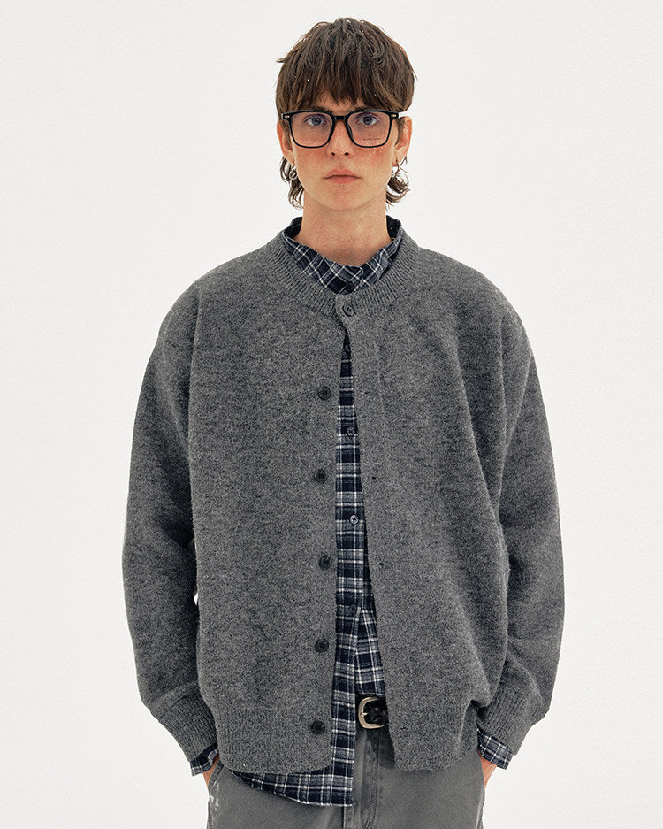 Faux Two-Piece Cardigan